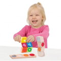 Wonderworld Drevené zmyslové kocky, 2 hračky pre deti