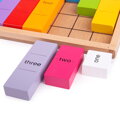 Hračka Bigjigs Toys Didaktická tabuľka Čísla, 3