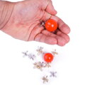 Hračka Bigjigs Toys Hra s kostičkami Jacks, 4