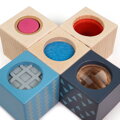 Hračka Bigjigs Toys Zmyslové kocky, 3