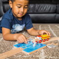 Bigjigs Rail Drevené koľaje Vír so žralokmi, 5, hračky pre deti