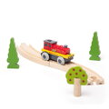 Bigjigs Rail Elektrická lokomotíva Červený silák, 5, hračky pre deti