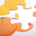 Bigjigs Toys Podlahové puzzle Ovocie, 2, hračky pre deti