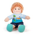 Bigjigs Toys Látková bábika Robin 30 cm, 2, hračky pre deti