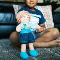 Bigjigs Toys Látková bábika Robin 30 cm, 4, hračky pre deti