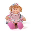 Hračka Bigjigs Toys Látková bábika Shannon 25 cm, 4
