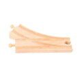 Bigjigs Rail Drevené koľaje Výhybky - 16 cm - 2 ks, 1, hračky