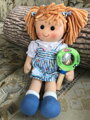 Bigjigs Toys Látková bábika Christine - 34 cm, 7360, hračky