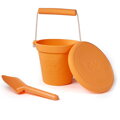 Hračka Bigjigs Toys Eko lopatka oranžová Apricot, 3