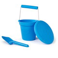 Bigjigs Toys Silikónové frisbee modré Ocean, 4, hračky pre deti