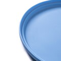 Hračka Bigjigs Toys Silikónové frisbee modré Powder, 2