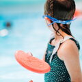 Hračka Bigjigs Toys Silikónové frisbee ružové Coral, 7