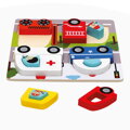 Hračka Bino 3D puzzle Záchranné vozidlá, 1