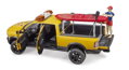 Bruder 2506 Dodge RAM pobrežnej hliadky so záchranárom a príslušenstvom, 3, hračky pre deti