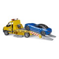 Bruder 2675 Odťahové vozidlo MB Sprinter so športovým autom, 2, hračky pre deti