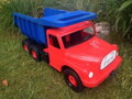 Hračka Dino Tatra 148 modročervená 72 cm, 2
