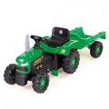 Hračka Dolu Detský traktor šliapací s vlečkou, zelený, 3