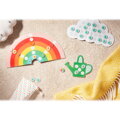Petitcollage Kooperatívna hra Rain, rain, rainbow, 5, hračky pre deti