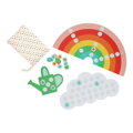 Petitcollage Kooperatívna hra Rain, rain, rainbow, 2, hračky pre deti