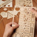 Hračka RoboTime Drevené 3D puzzle Bicia súprava, 1