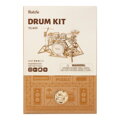 Hračka RoboTime Drevené 3D puzzle Bicia súprava, 4