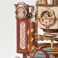Hračka RoboTime Drevené 3D puzzle Guľôčková dráha Továreň na čokoládu, 3