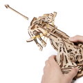 Hračka RoboTime Drevené 3D puzzle mechanické Obliehací stroj balista, 2