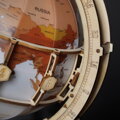 Hračka RoboTime Drevené 3D puzzle mechanické Svietiaci glóbus, 6