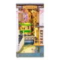 RoboTime Drevené 3D puzzle Miniatúra domčeka Sakurová ulička