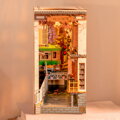 Hračka RoboTime Drevené 3D puzzle Miniatúra domčeka Sakurová ulička, 4