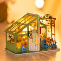 Hračka RoboTime Drevené 3D puzzle Miniatúra Jarné stretnutie, 1