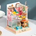 Hračka RoboTime Drevené 3D puzzle Miniatúra Kuchyňa chutí života, 5