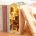 Hračka RoboTime Drevené 3D puzzle Miniatúra Slnečné mestečko, 4