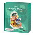 Hračka RoboTime Drevené 3D puzzle Miniatúra Študovňa na písanie denníka, 3