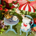 Hračka RoboTime Drevené 3D puzzle Miniatúrne divadielko Čajový večierok, 3