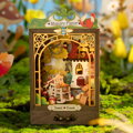 Hračka RoboTime Drevené 3D puzzle Miniatúrne divadielko Medový les, 7