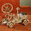 Hračka RoboTime Drevené 3D puzzle na solárny pohon Lunárne vozidlo, 2