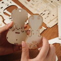 RoboTime drevené 3D puzzle Violončelo 58 ks, 2, hračky pre deti