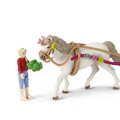 Hračka Schleich Jazda na koči s piknikom na konskú šou, 11