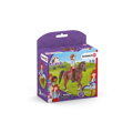 Hračka Schleich 42539 Ryšavka Hannah s pohyblivými kĺbmi na koni, 3