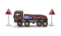 Hračka SIKU Blister - HS Schoch 8X8 MAN Truck Trial, 2