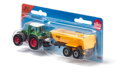 SIKU Blister - Traktor Fendt s prívesom Krampe, 5, hračky pre deti