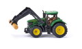 SIKU Blister - Traktor John Deere s uchopovačom klád