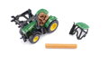 SIKU Blister - Traktor John Deere s uchopovačom klád, 4, hračky pre deti