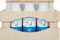 Small Foot Drevená prepravka s fľašami na mlieko Fresh, 1, hračky pre deti
