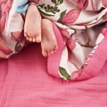 Hračka Tommy Lise Bavlnená mušelínová plienka Rosy Blush 120x120 cm, 1