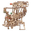 Ugears 3D mechanické puzzle - Guľôčková dráha reťazová 400 ks , 2, hračky