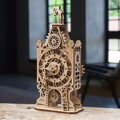 Ugears 3D mechanické puzzle - Hodinová veža 44 ks, 6, hračky