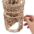 Ugears 3D mechanické puzzle - Hodinový strojček s tourbillonom 338 ks, 1, hračky