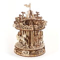 Hračka Ugears 3D mechanické puzzle - Kolotoč 305 ks, 2